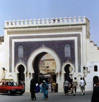 Bab Boujloud à Fès au Maroc