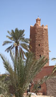 ancienne mosquée de Figuig, à l'est du Maroc